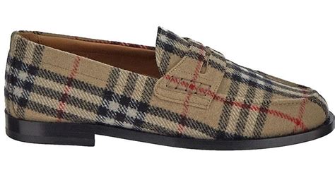 burberry check wool loafers|Burberry lace up dress shoes.